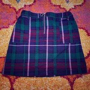 Plaid skirt